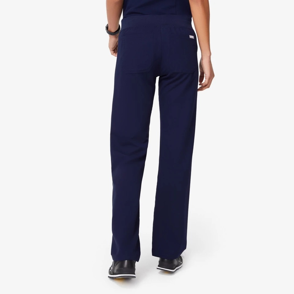 Figs Livingston Scrub Pants Medium Petite Navy NWT